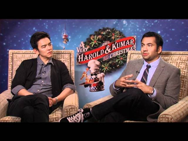 John Cho, Kal Penn and Neil Patrick Harris Interview for A VERY HAROLD AND KUMAR 3D CHRISTMAS