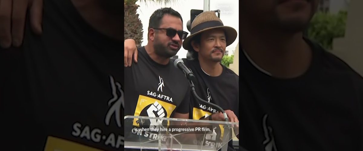 John Cho and Kal Penn call out studio execs at actors strike
